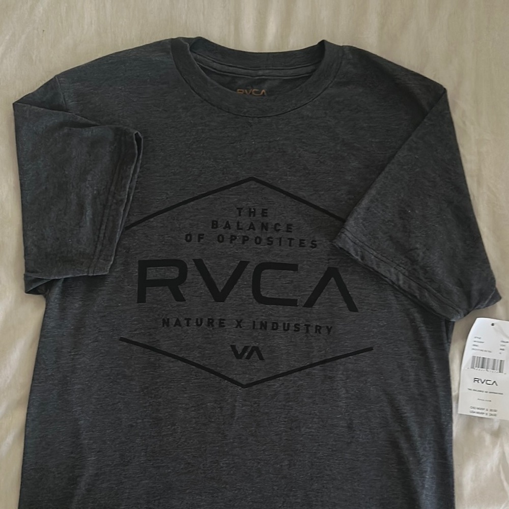 RVCA Men's Gray T-Shirt